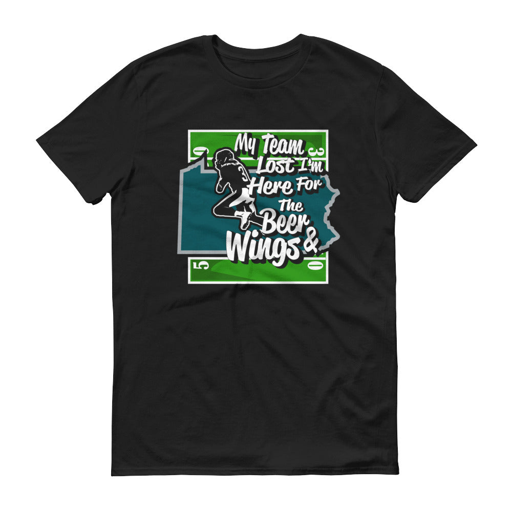 philadelphia eagles football sports fan tee