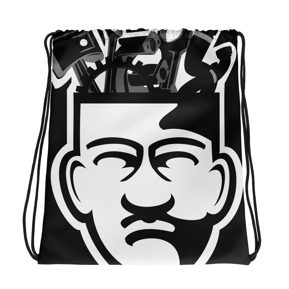 car enthusiasts drawstring bag gift idea