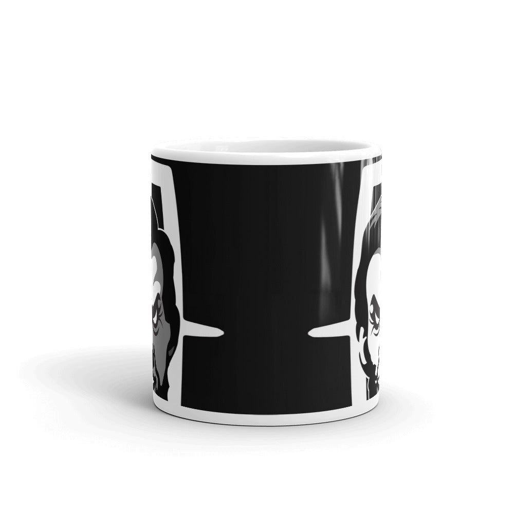 Evil Abe Frozen Stare Mug