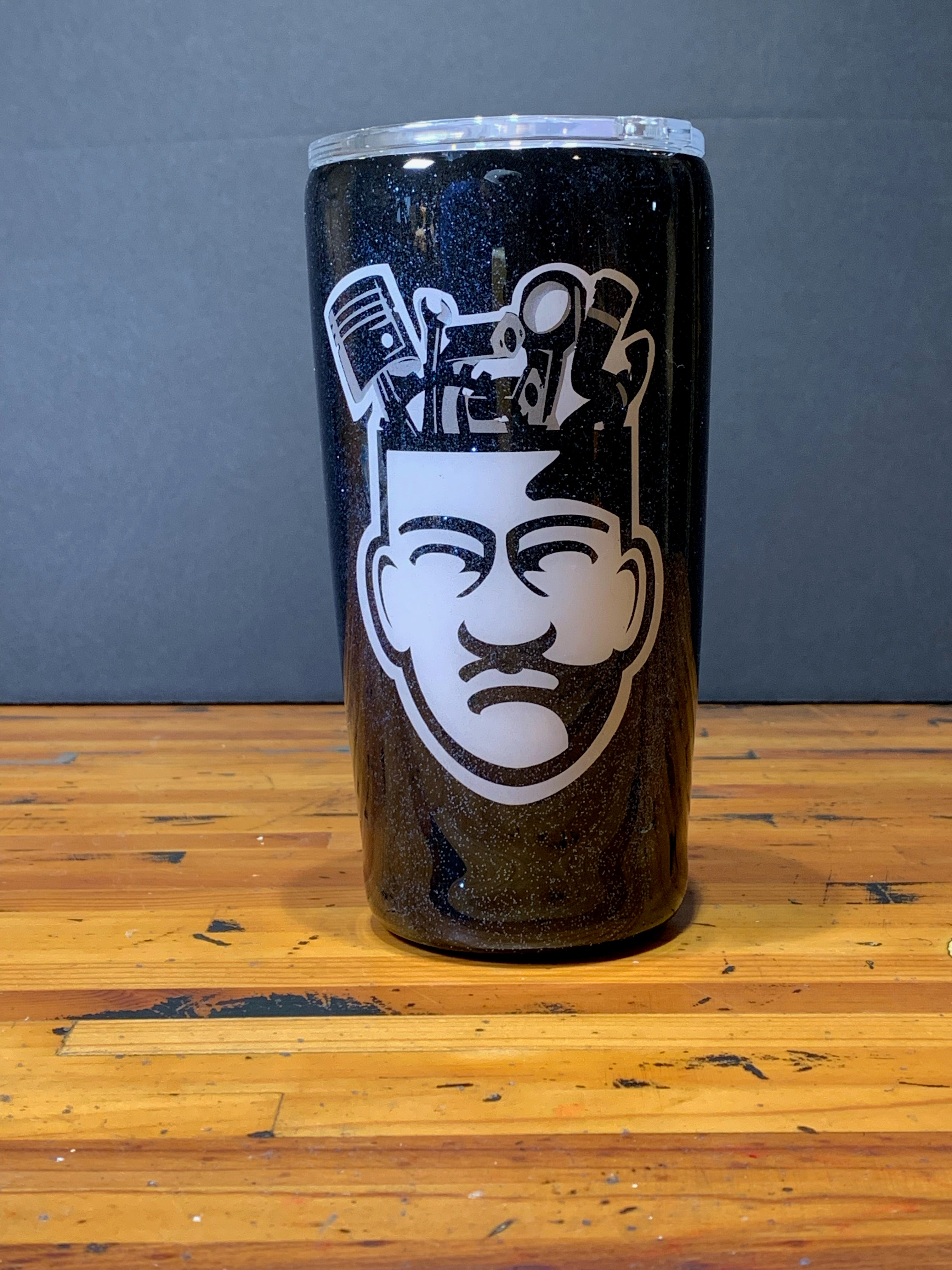 20 oz car guy gearhead tumbler