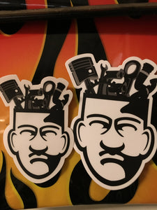 Custom Gearhead Stickers For Auto Enthusiasts