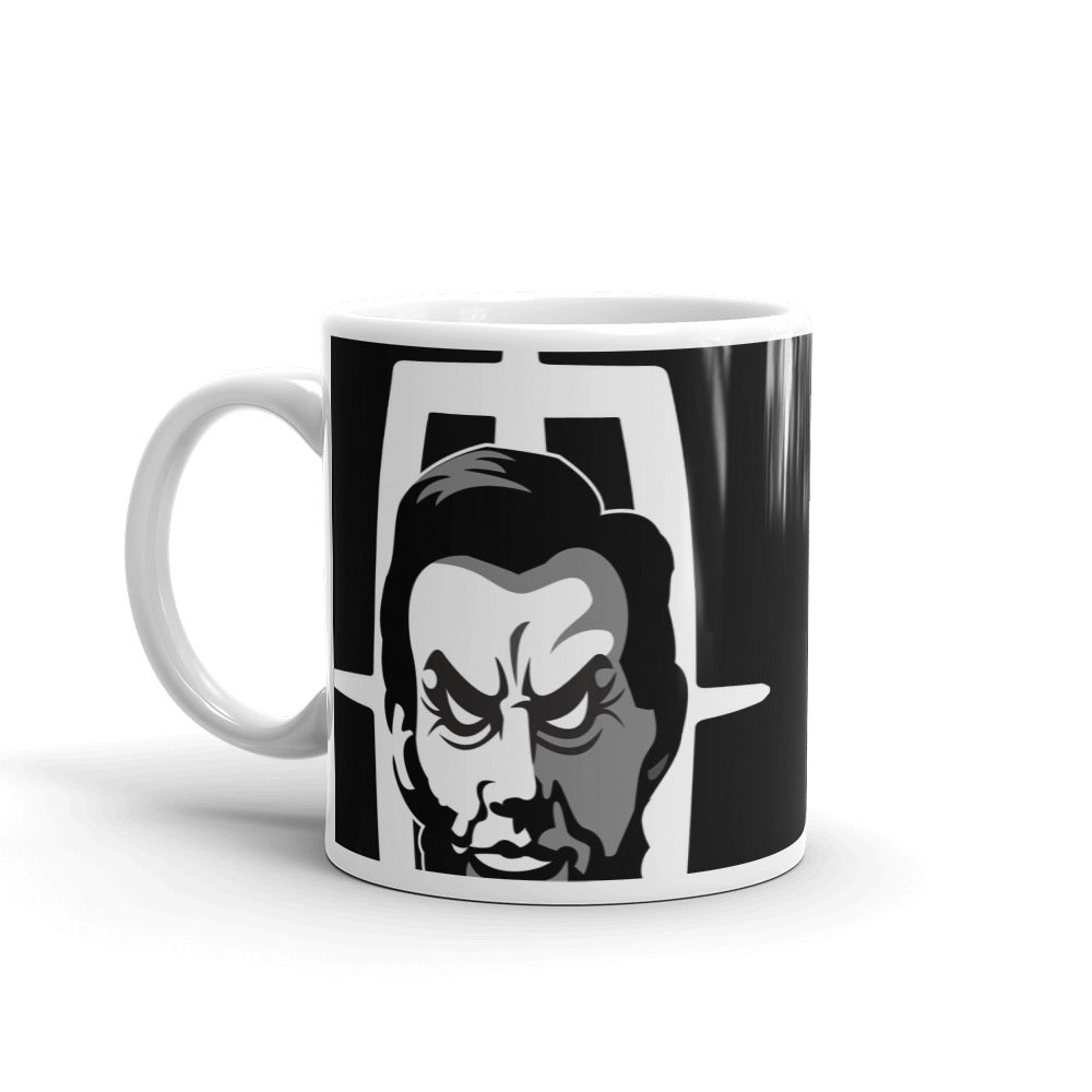 Evil Abe Frozen Stare Mug