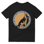 Load image into Gallery viewer, German shepherd black t-shirt 
