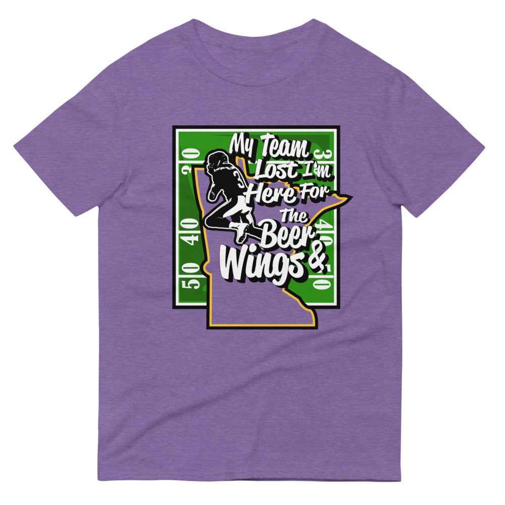 Minnesota vikings football  fan sports tee