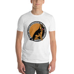 Load image into Gallery viewer, white German shepherd t-shirt on model
