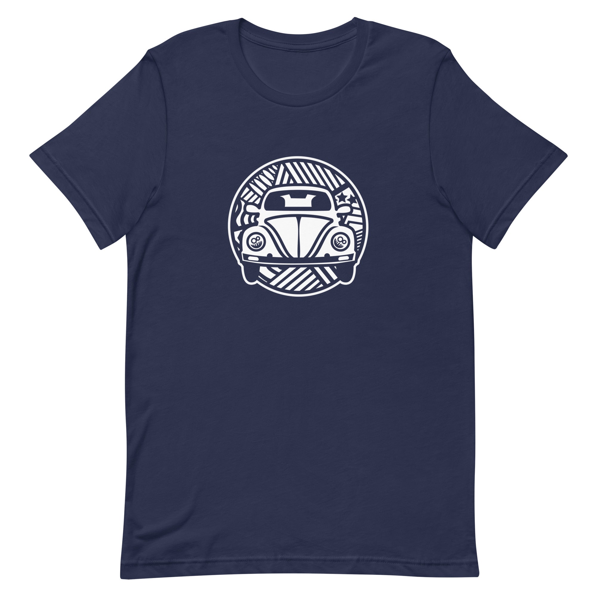 unisex navy vw bug t-shirt
